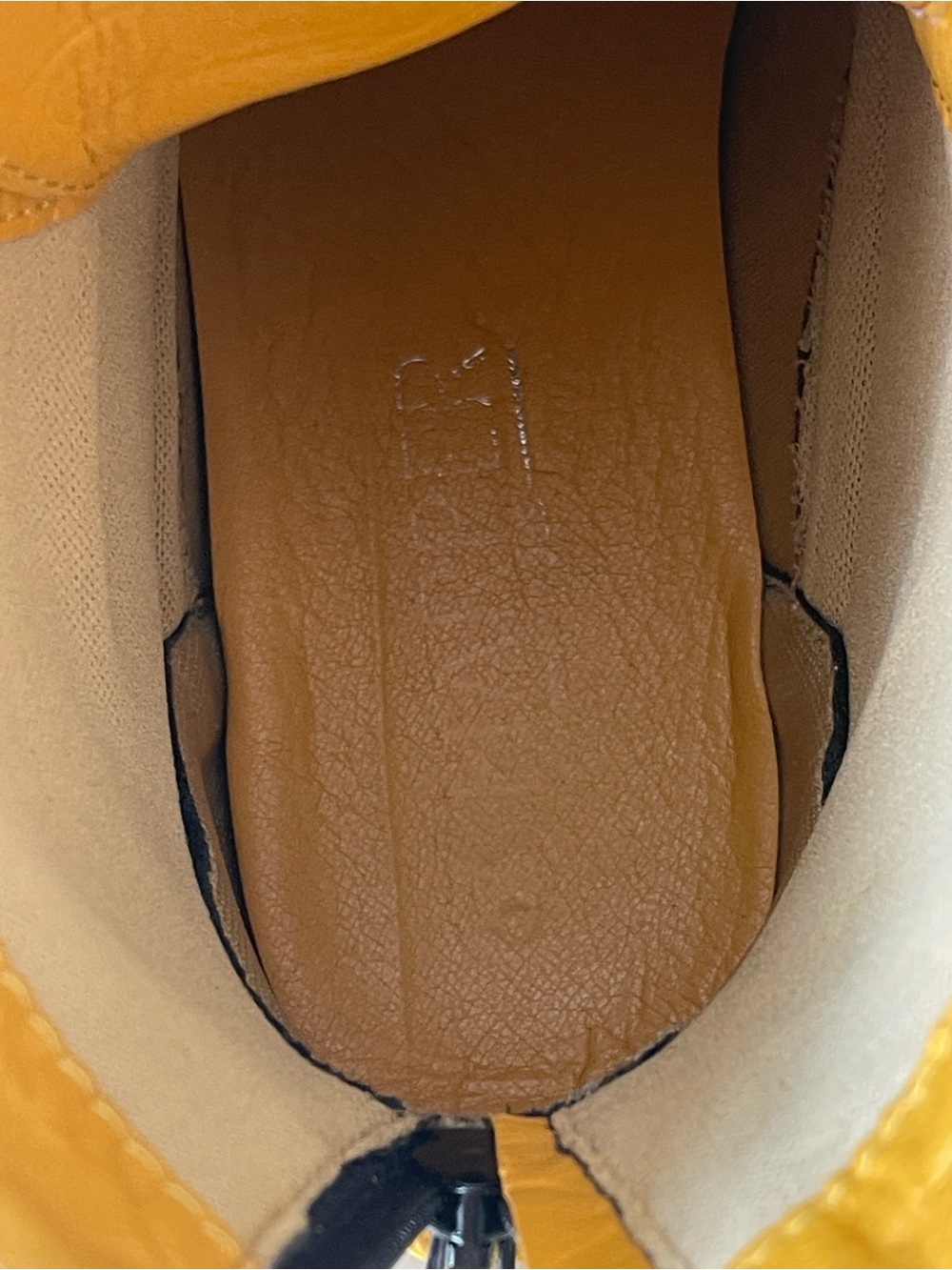 Harper Women’s Yellow Lace-Up Ankle Boots - Classic Urban Style EUC Size 7.5 - Picture 11 of 11